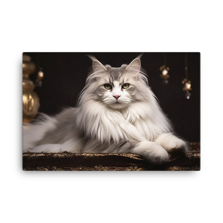 Norwegian Forest Canvas - PosterfyAI.com