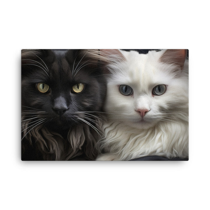 Norwegian Forest Canvas - PosterfyAI.com