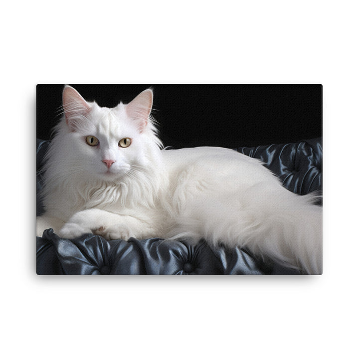 Turkish Angora Canvas - PosterfyAI.com
