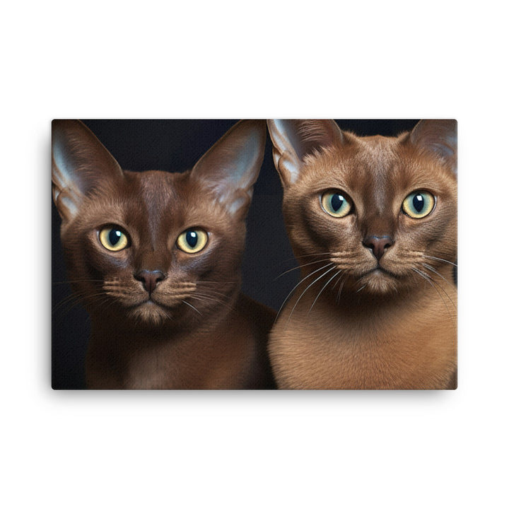 Burmese Canvas - PosterfyAI.com
