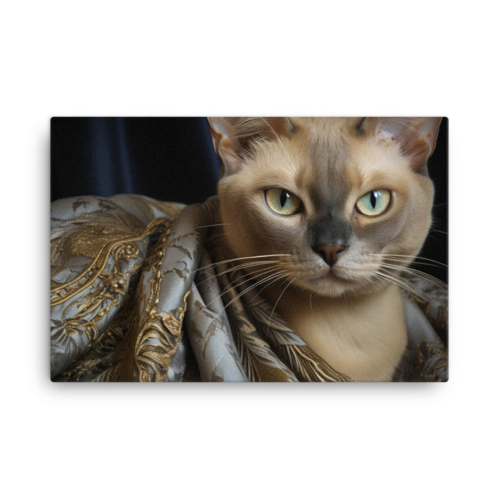 Burmese Canvas - PosterfyAI.com