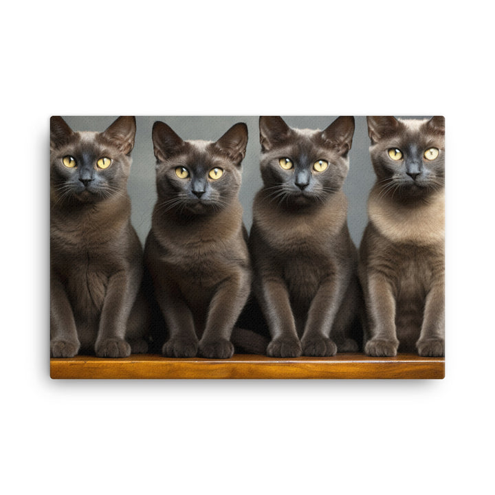 Burmese Canvas - PosterfyAI.com