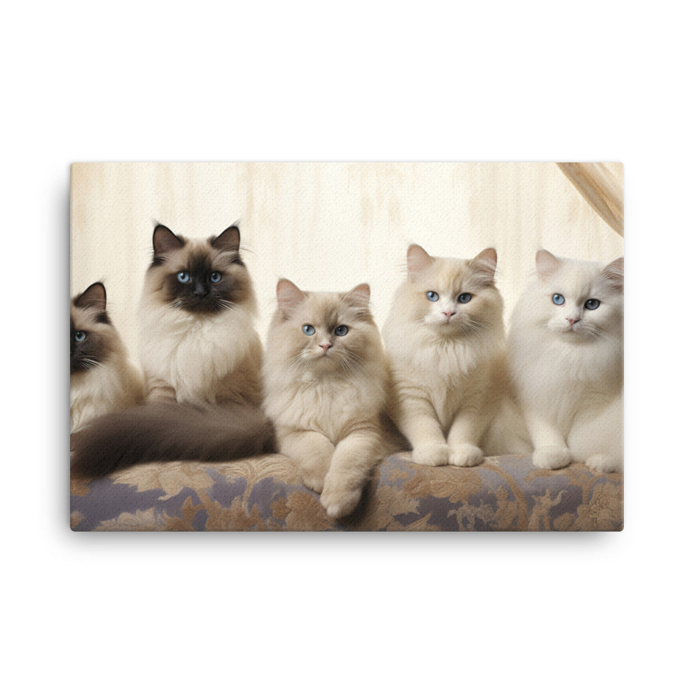 Birman Canvas - PosterfyAI.com