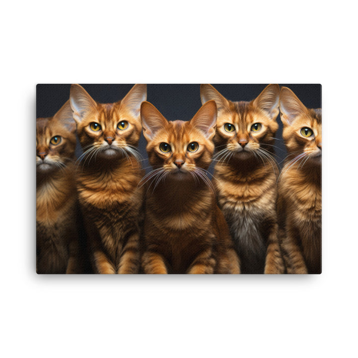 Abyssinian Canvas - PosterfyAI.com