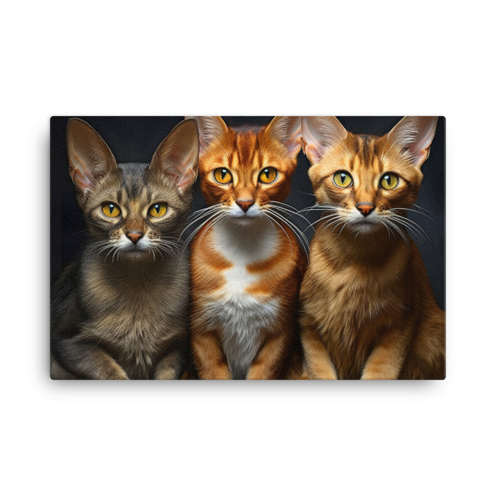 Abyssinian Canvas - PosterfyAI.com