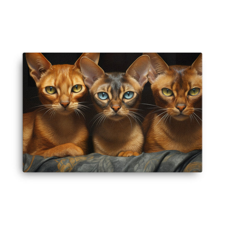 Abyssinian Canvas - PosterfyAI.com
