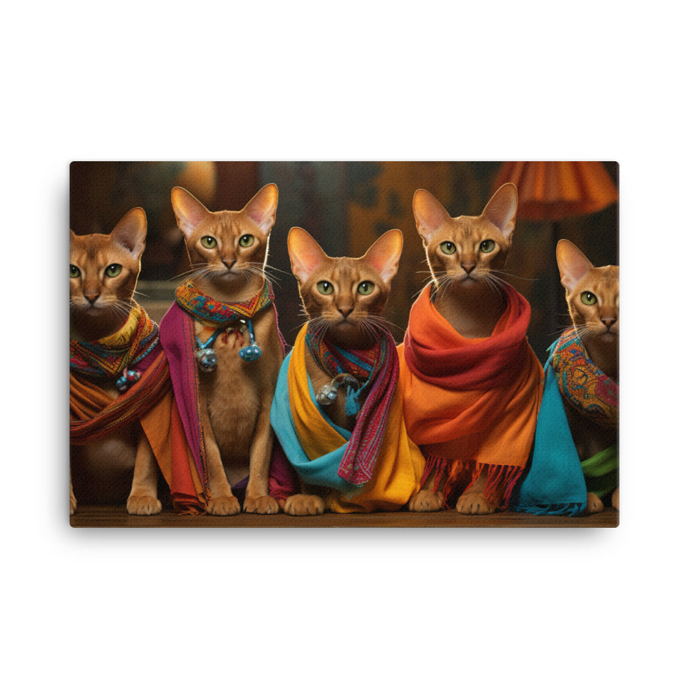 Abyssinian Canvas - PosterfyAI.com