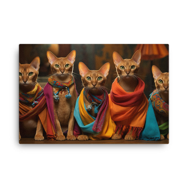 Abyssinian Canvas - PosterfyAI.com