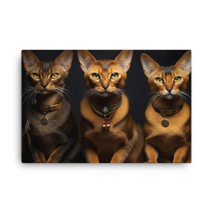 Abyssinian Canvas - PosterfyAI.com