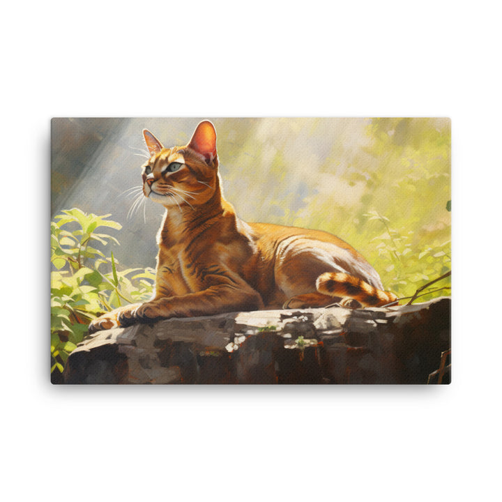Abyssinian Canvas - PosterfyAI.com
