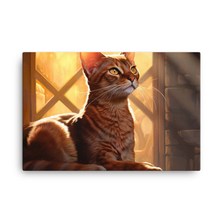 Abyssinian Canvas - PosterfyAI.com