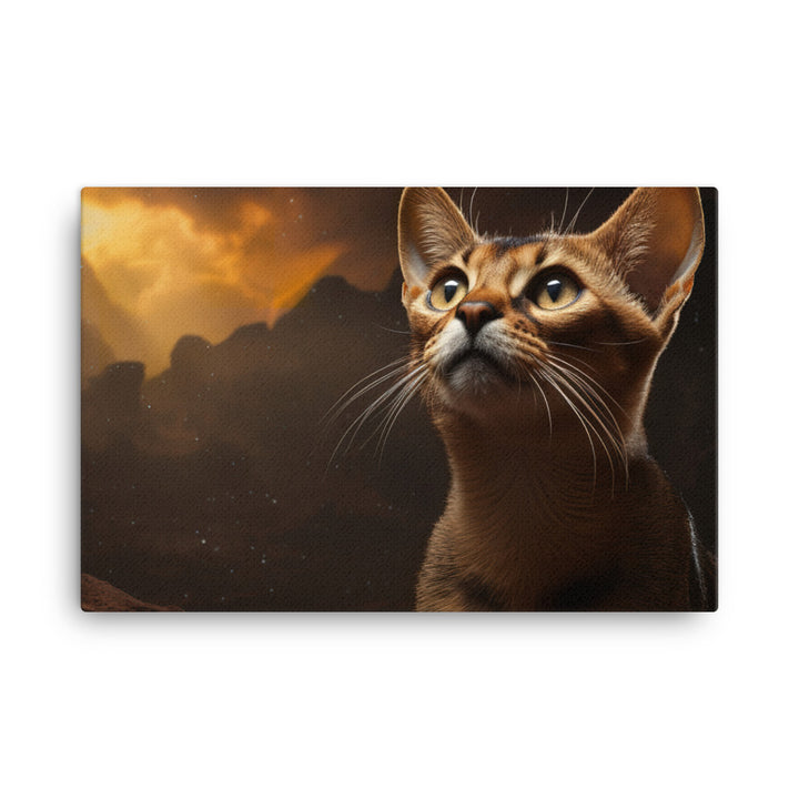 Abyssinian Canvas - PosterfyAI.com