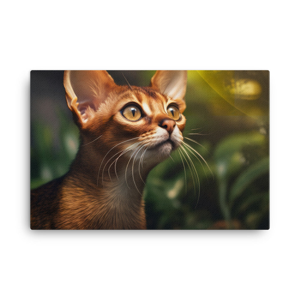 Abyssinian Canvas - PosterfyAI.com