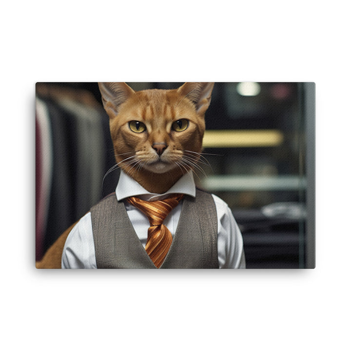 Abyssinian Sales Consultant Canvas - PosterfyAI.com