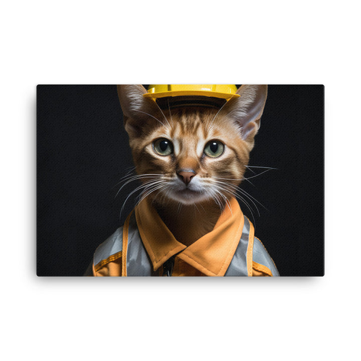 Abyssinian Contractor Canvas - PosterfyAI.com
