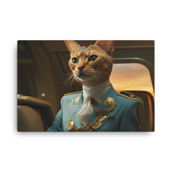 Abyssinian Cabin Crew Canvas - PosterfyAI.com