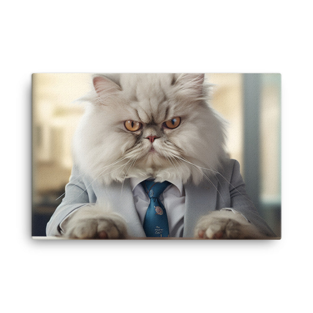 Persian Sales Consultant Canvas - PosterfyAI.com