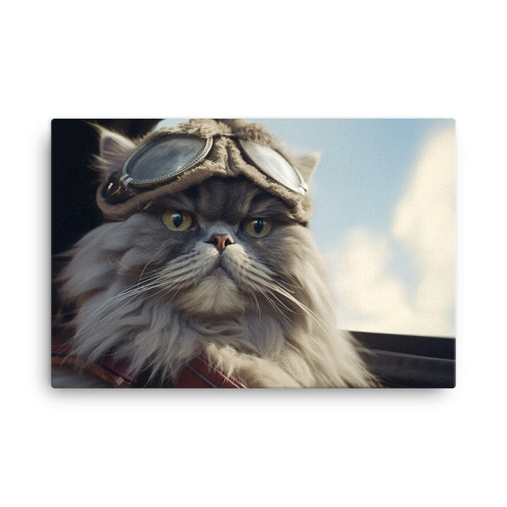 Persian Pilot Canvas - PosterfyAI.com