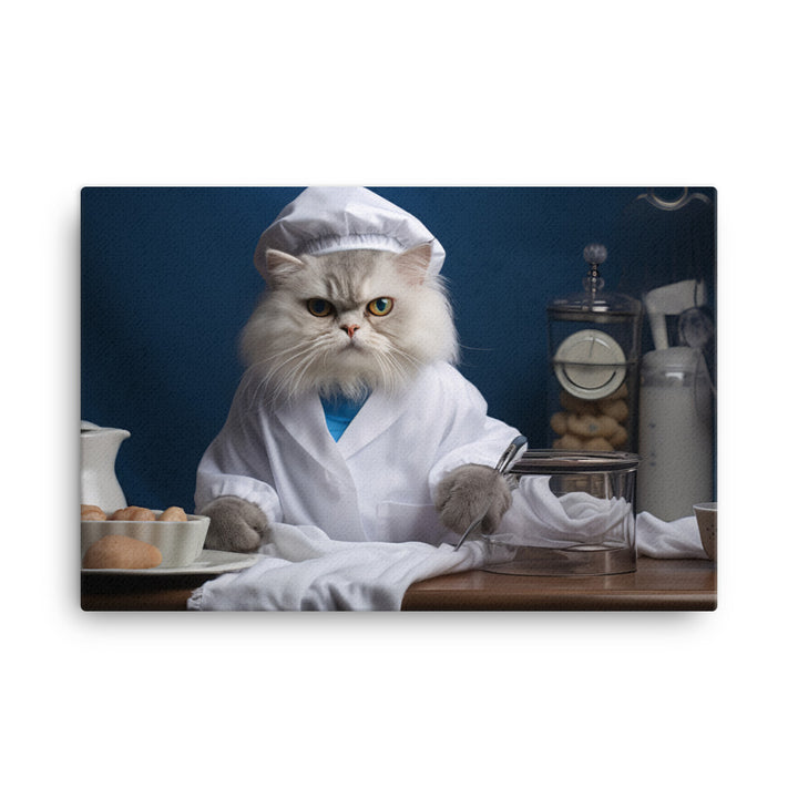 Persian Nurse Canvas - PosterfyAI.com