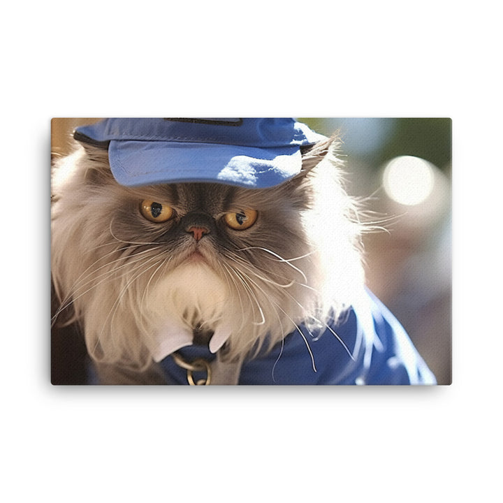 Persian Mail Carrier Canvas - PosterfyAI.com