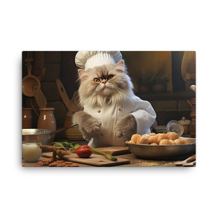 Persian Chef Canvas - PosterfyAI.com