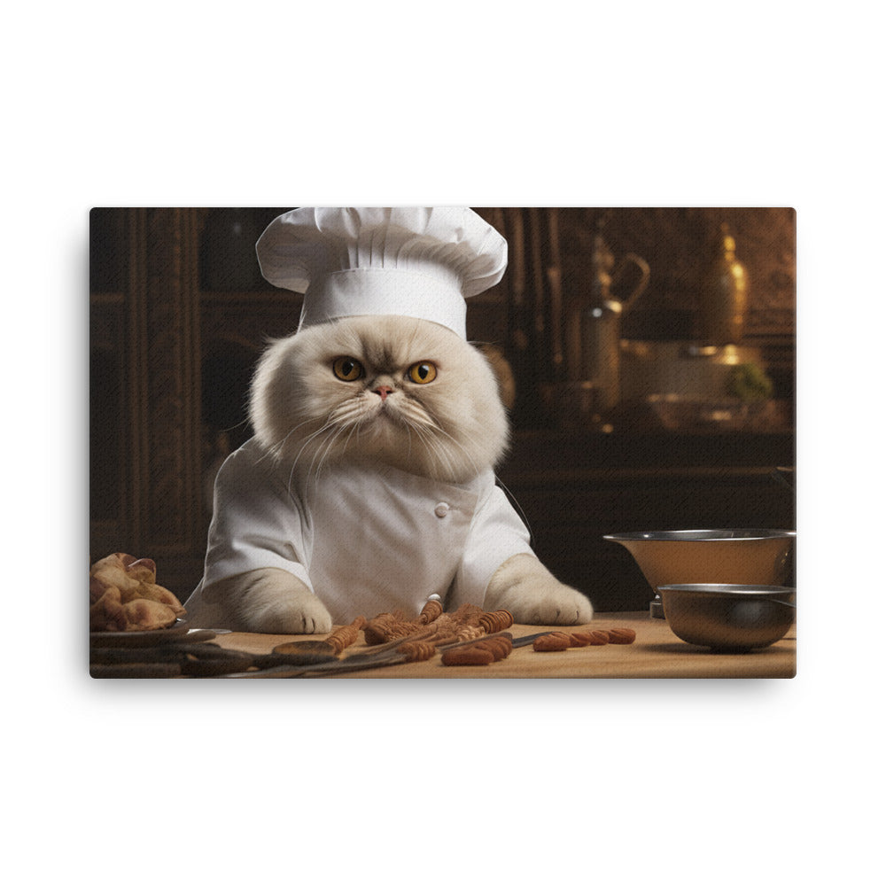Persian Chef Canvas - PosterfyAI.com