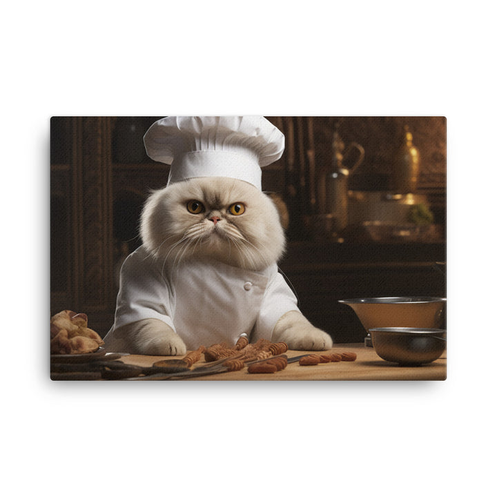 Persian Chef Canvas - PosterfyAI.com