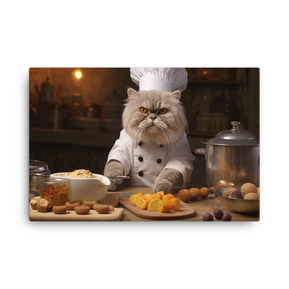 Persian Chef Canvas - PosterfyAI.com