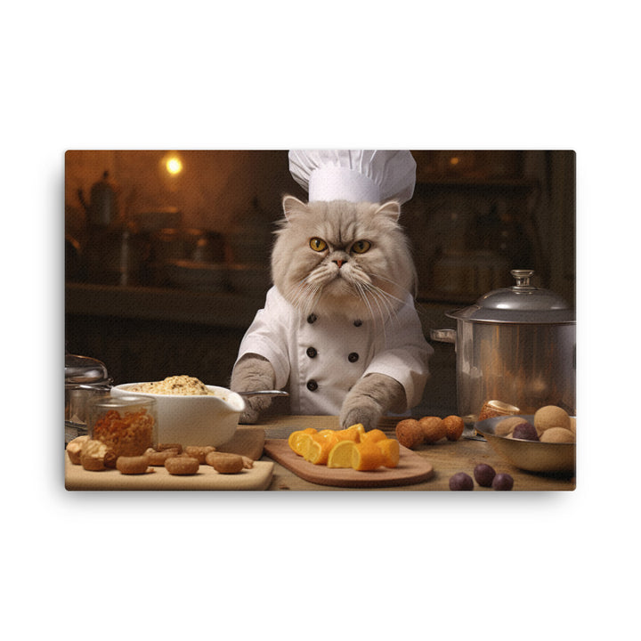Persian Chef Canvas - PosterfyAI.com