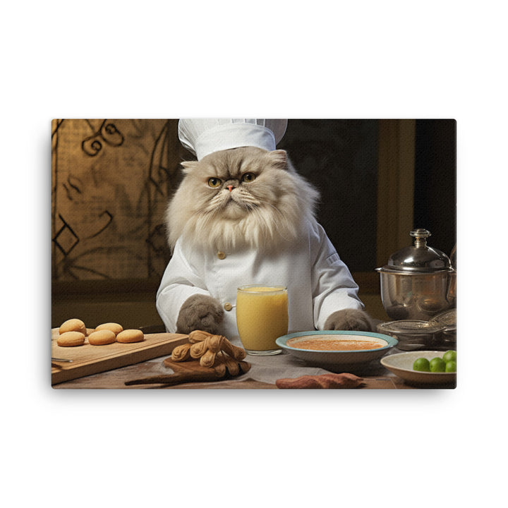 Persian Chef Canvas - PosterfyAI.com