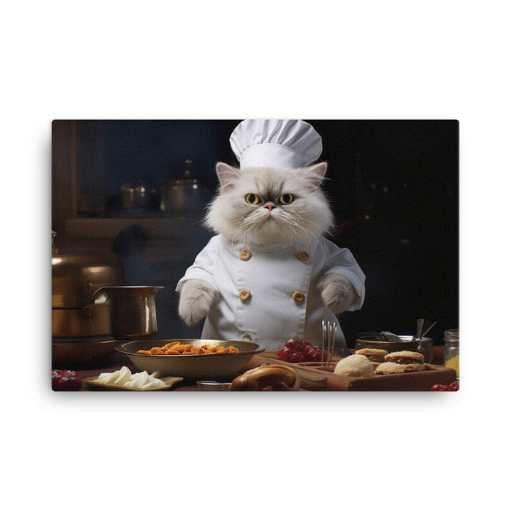 Persian Chef Canvas - PosterfyAI.com