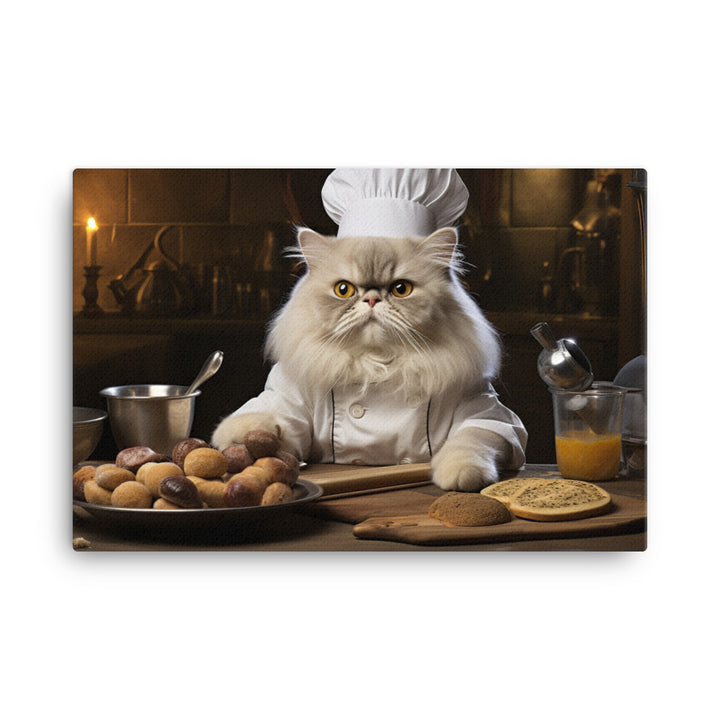 Persian Chef Canvas - PosterfyAI.com