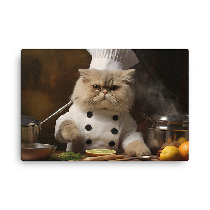 Persian Chef Canvas - PosterfyAI.com