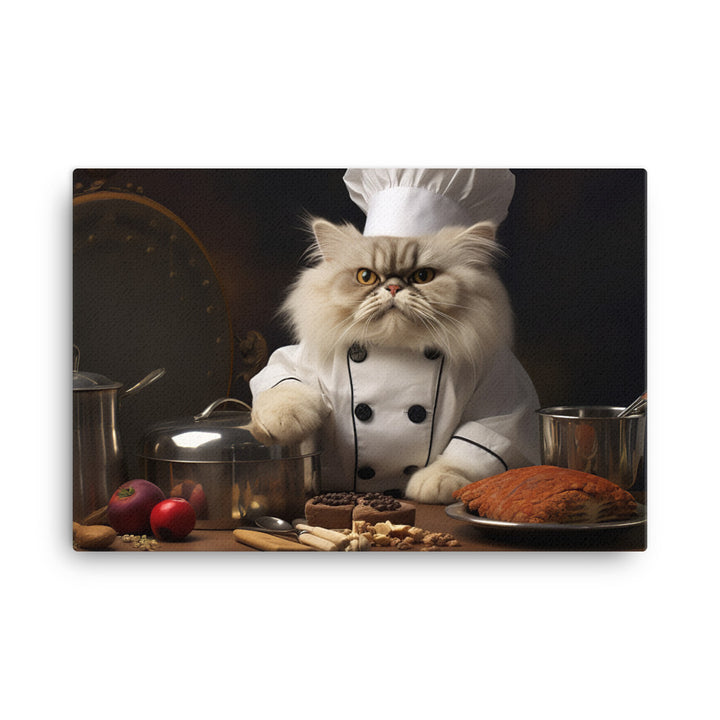 Persian Chef Canvas - PosterfyAI.com