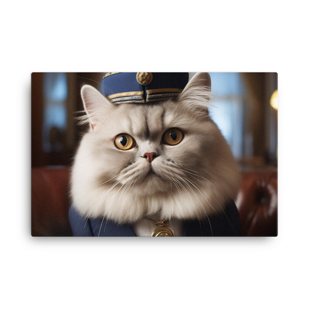 Persian Cabin Crew Canvas - PosterfyAI.com