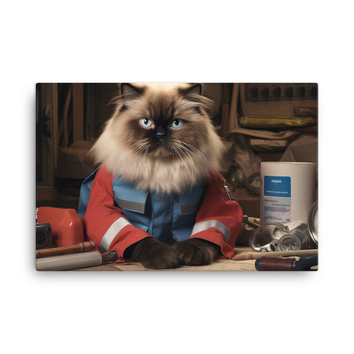 Himalayan Paramedic Canvas - PosterfyAI.com