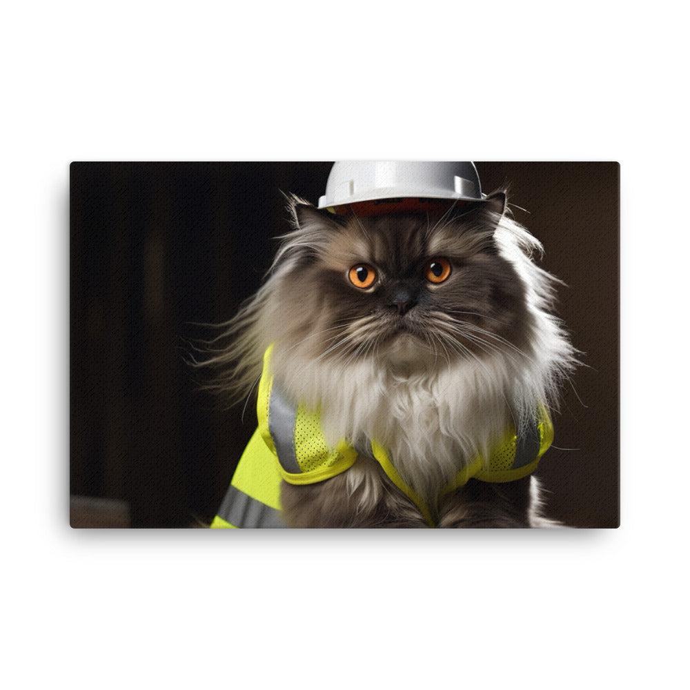 Himalayan Contractor Canvas - PosterfyAI.com