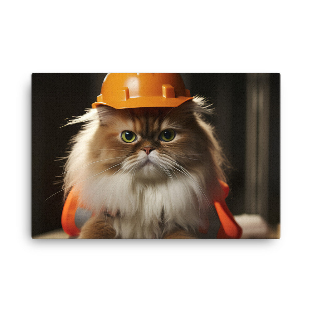 Himalayan Contractor Canvas - PosterfyAI.com