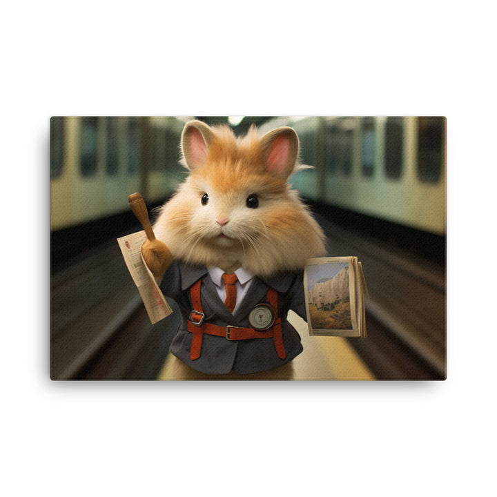 Lionhead Transit Operator Canvas - PosterfyAI.com