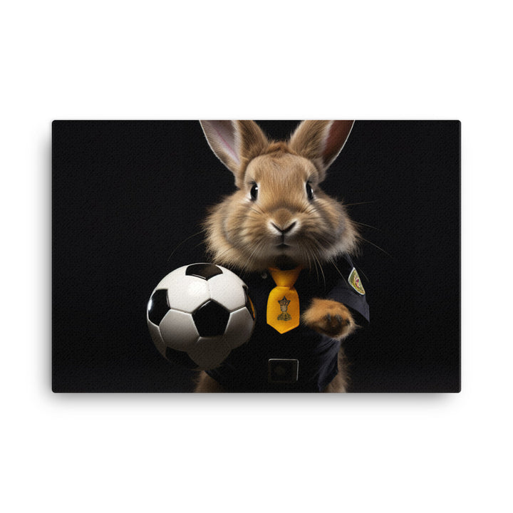 Lionhead Referee Canvas - PosterfyAI.com