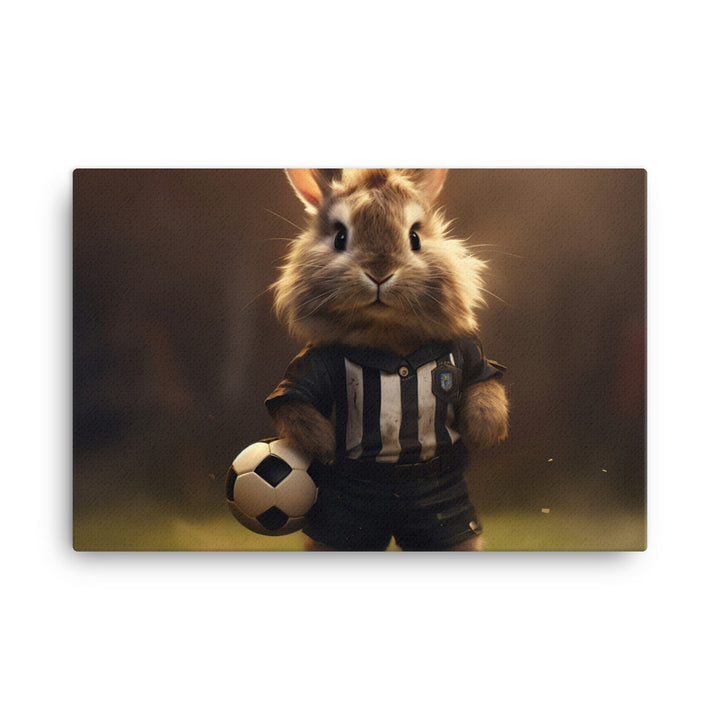 Lionhead Referee Canvas - PosterfyAI.com