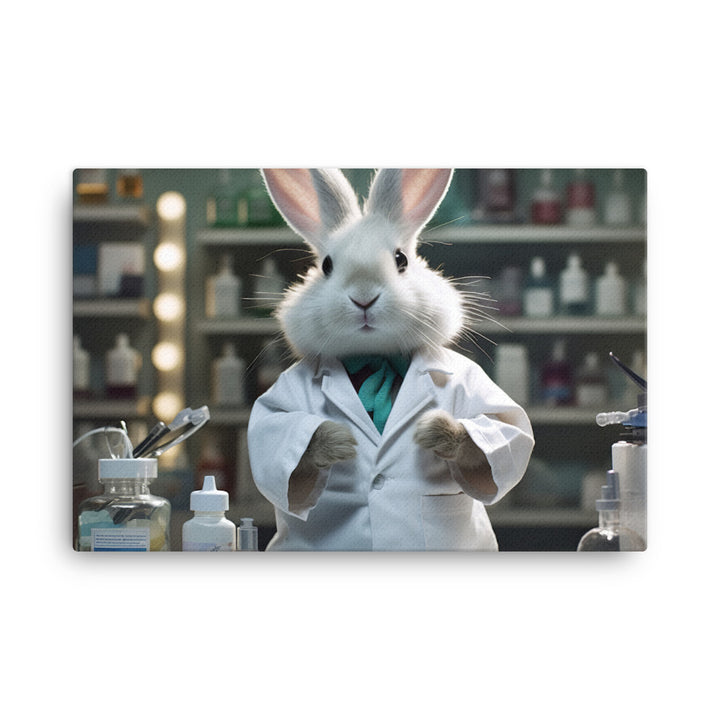 Lionhead Pharmacist Canvas - PosterfyAI.com