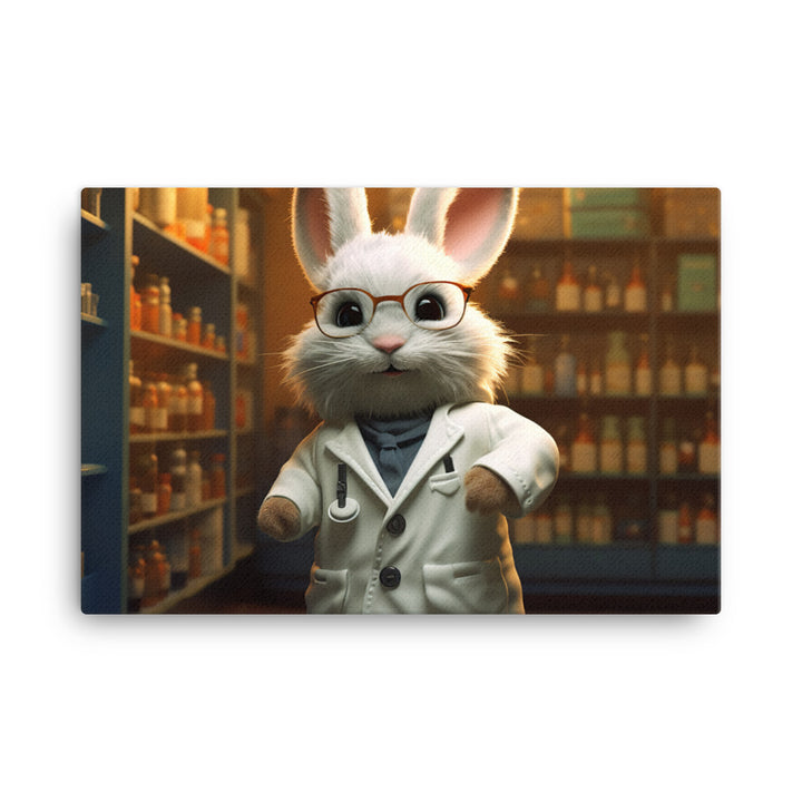 Lionhead Pharmacist Canvas - PosterfyAI.com