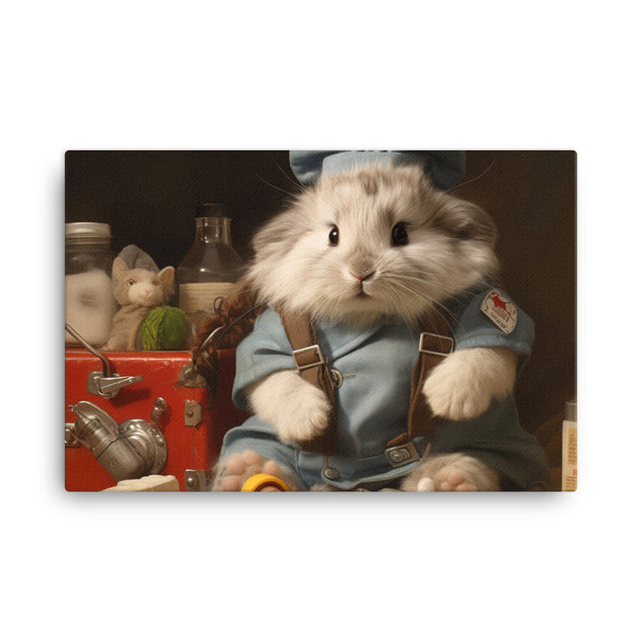 Lionhead Paramedic Canvas - PosterfyAI.com