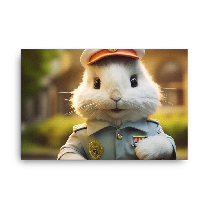 Lionhead Paramedic Canvas - PosterfyAI.com
