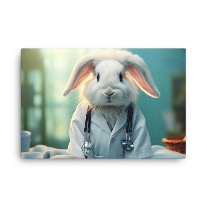 Lionhead Doctor Canvas - PosterfyAI.com