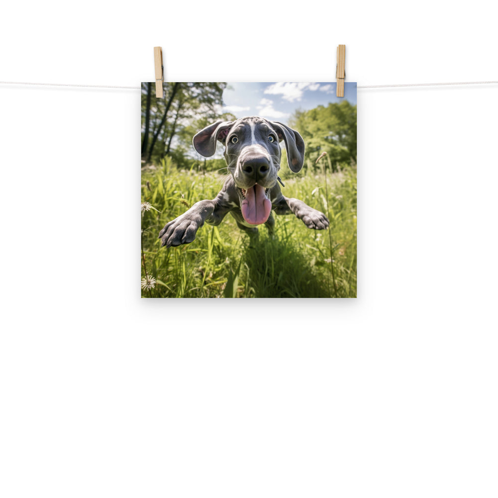 Great Dane Photo paper poster - PosterfyAI.com