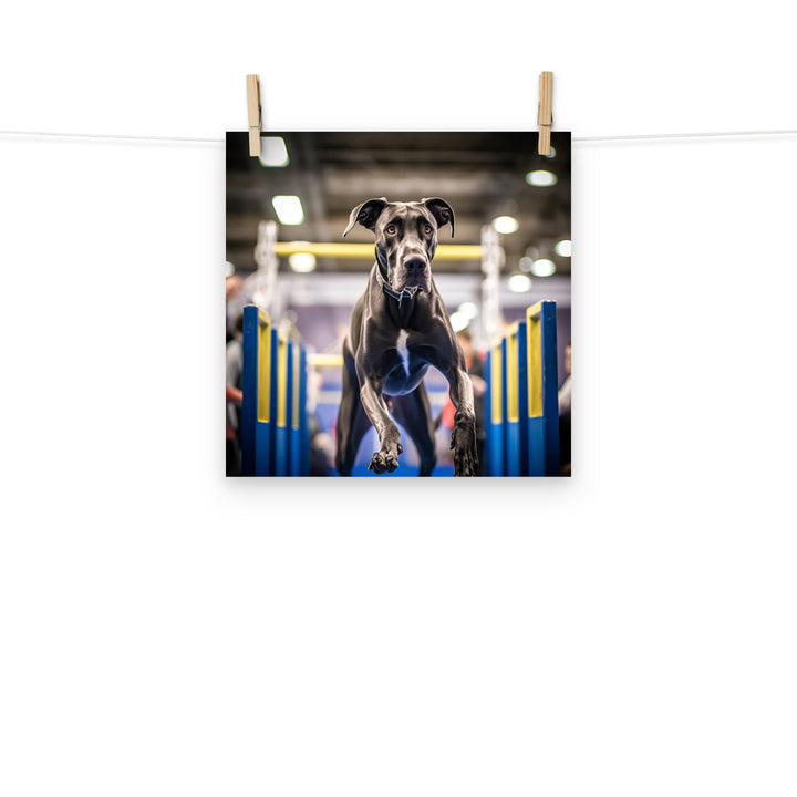 Great Dane Photo paper poster - PosterfyAI.com