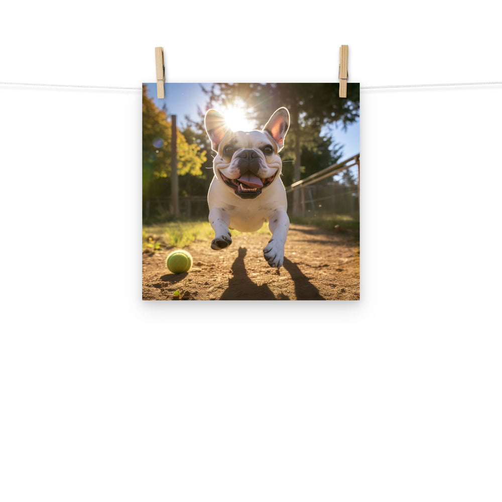 French Bulldog Photo paper poster - PosterfyAI.com