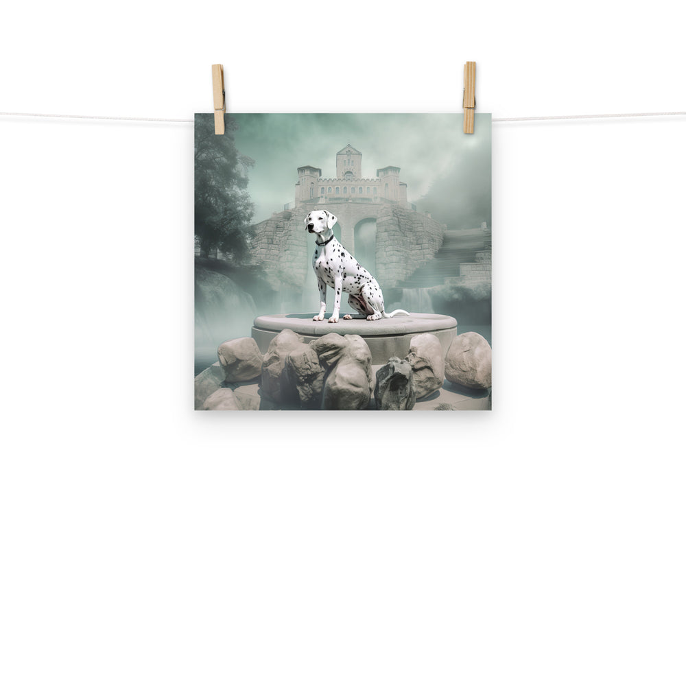 Dalmatian Photo paper poster - PosterfyAI.com